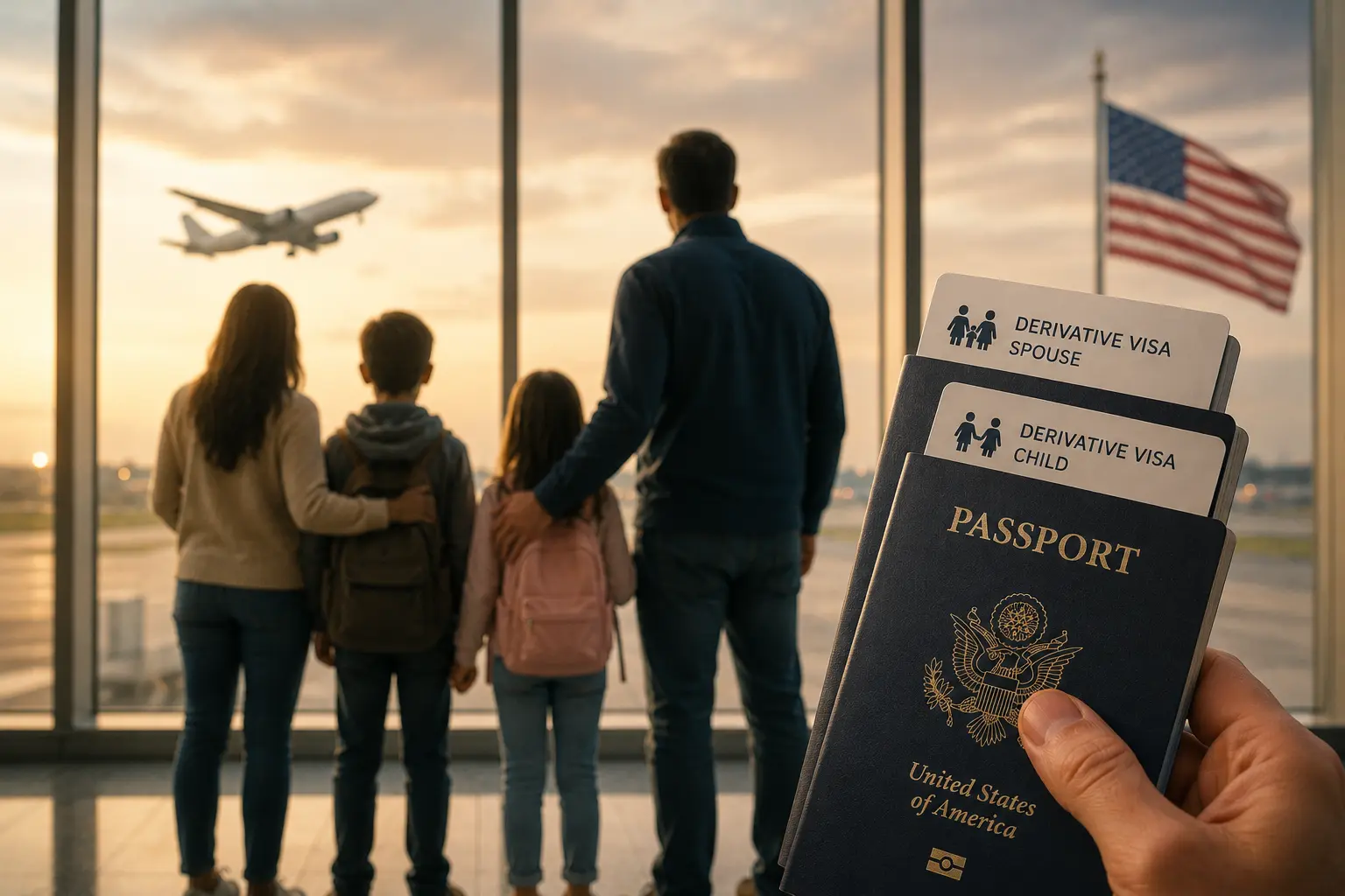 Derivative Visas for Spouses and Children 1