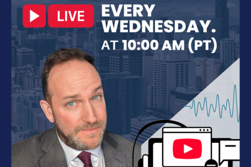 Get expert advice to change your immigration status by tuning into our weekly live events with Joshua Goldstein!